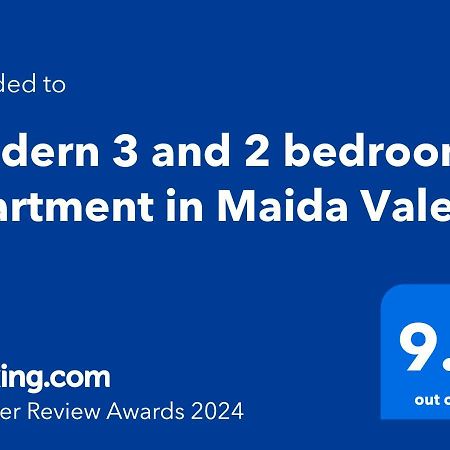 Modern 3 And 2 Bedroom Apartment In Maida Vale Londen Buitenkant foto