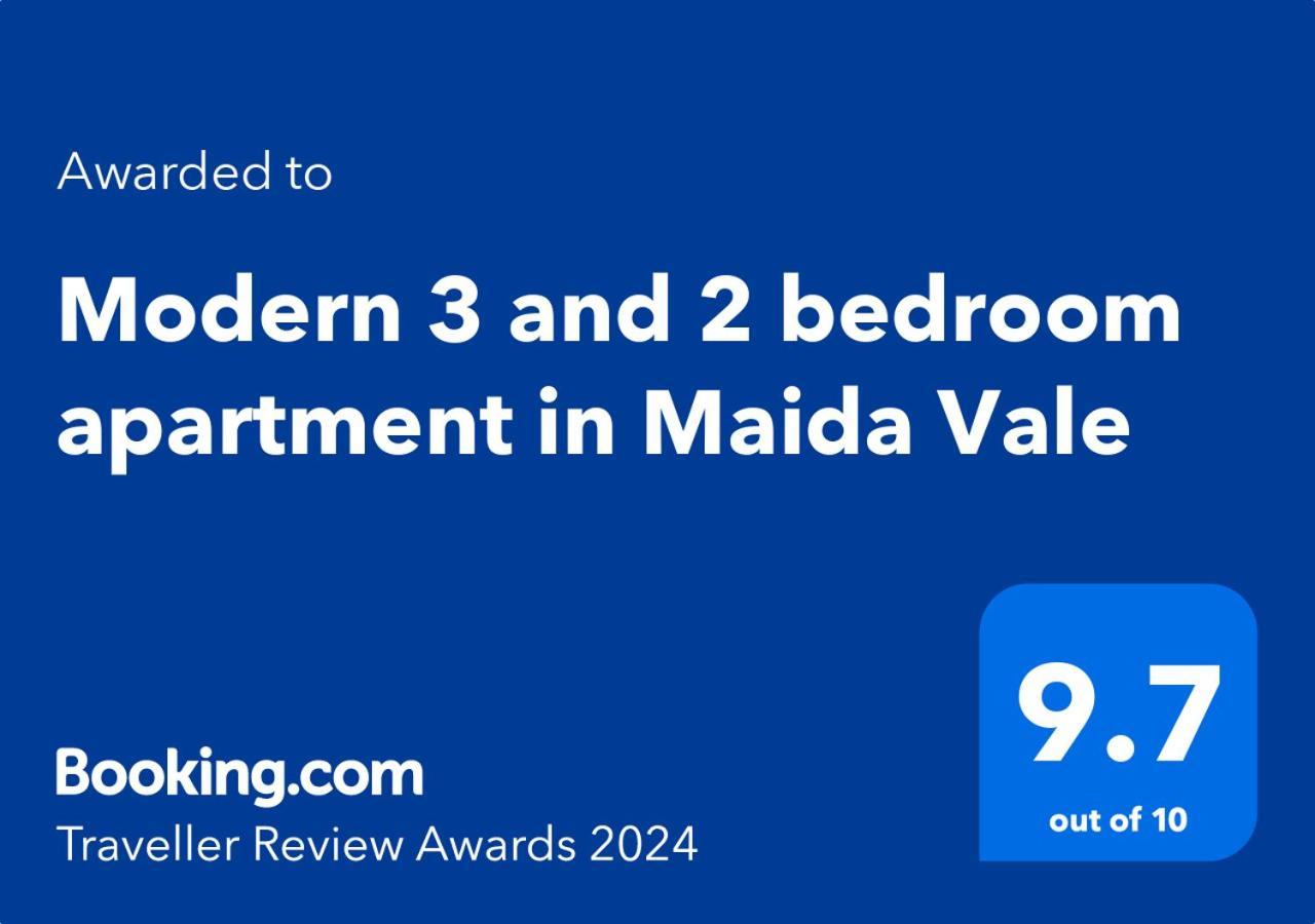 Modern 3 And 2 Bedroom Apartment In Maida Vale Londen Buitenkant foto